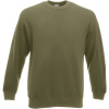 Fruit of the Loom Mikina Premium Set-In Sweat, pánská COT162154a3802-classic oli M Olivová Fruit of the Loom Mikina Premium Set-In Sweat, pánská COT162154a3802-classic oli M Olivová