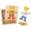 Bigjigs oblékací puzzle v krabičce Pan Medvěd Bigjigs oblékací puzzle v krabičce Pan Medvěd