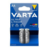 Varta Ultra Lithium AA Baterie 2ks Varta Ultra Lithium AA Baterie 2ks