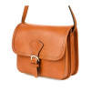 Kožená dámska camel crossbody kabelka GEMMA Kožená dámska camel crossbody kabelka GEMMA