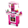 BABY MIX Detská kuchynka na hranie malý šéfkuchár 87x64x29 ružová BABY MIX Detská kuchynka na hranie malý šéfkuchár 87x64x29 ružová