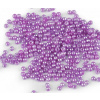 Plastové voskové korálky / perly Glance Ø3 mm fialová lila 10g Plastové voskové korálky / perly Glance Ø3 mm fialová lila 10g