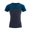 Pánske funkčné tričko Devold merino 190 T-Shirt Man flood/night/ink M Pánske funkčné tričko Devold merino 190 T-Shirt Man flood/night/ink M