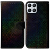 Peňaženkové 3D puzdro COLORFUL na Honor X8 4G – Čierna Peňaženkové 3D puzdro COLORFUL na Honor X8 4G – Čierna