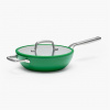Wok panvica Meda 3.0, ø 28 cm - Nepriľnavá panvica s keramickým povrchom s pokrievkou, zelená Wok panvica Meda 3.0, ø 28 cm - Nepriľnavá panvica s keramickým povrchom s pokrievkou, zelená