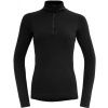 DEVOLD Duo Active Merino 205 Z.Neck Wmn, Black - S DEVOLD Duo Active Merino 205 Z.Neck Wmn, Black - S
