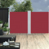 vidaXL Zaťahovacia bočná markíza 170x600 cm, červená vidaXL Zaťahovacia bočná markíza 170x600 cm, červená