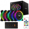 Sada ventilátorov pre PC DARKFLASH DR12 Pro ARGB 5v1 Sada ventilátorov pre PC DARKFLASH DR12 Pro ARGB 5v1