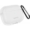 Epico Epico Transparent Cover AirPods Pro 3 s karabinou 94411101000001 Epico Epico Transparent Cover AirPods Pro 3 s karabinou 94411101000001