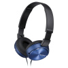 Slúchadlá z diadému Sony MDR-ZX310AP Modrá Tmavo modrá Slúchadlá z diadému Sony MDR-ZX310AP Modrá Tmavo modrá