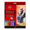 Mondeluz akvarelové pastelky / 48 ks Mondeluz akvarelové pastelky / 48 ks