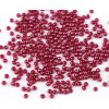 Plastové voskové korálky / perly Glance Ø3 mm fuchsie vínová 10g Plastové voskové korálky / perly Glance Ø3 mm fuchsie vínová 10g