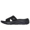 Dámske čierne pohodlné šľapky Arch Fit Skechers Dámske čierne pohodlné šľapky Arch Fit Skechers
