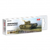 Sada akrylových farieb ICM - WWII British Armored Vehicles 6x12ml Sada akrylových farieb ICM - WWII British Armored Vehicles 6x12ml