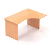 Lenza Ergonomický stôl Visio 140 x 100 cm, pravý, buk Lenza Ergonomický stôl Visio 140 x 100 cm, pravý, buk