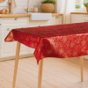 Takoy Vianočný obrus 150x300 cm červenozlaté kvety-HT-00593 | 150 x 300 cm Takoy Vianočný obrus 150x300 cm červenozlaté kvety-HT-00593 | 150 x 300 cm