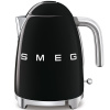Smeg KLF03BLEU rychlovarná konvice, 1,7 l, (7 šálků), 2400 W, styl 50. let, černá Smeg KLF03BLEU rychlovarná konvice, 1,7 l, (7 šálků), 2400 W, styl 50. let, černá