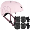 Detská cyklistická prilba s nastavením + Sada chráničov na skateboard, veľkosť M Detská cyklistická prilba s nastavením + Sada chráničov na skateboard, veľkosť M