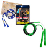 Sada rodinka: Rodič + dieťa Farby pre deti Švihejland: Nočný blesk ⚡, Katana Rope farby: Rukoväte: zelené, Korálky: Čierno/zelená Katana pre začiatočníkov a švihadlo pre deti s hrou, ktoré ich naučia Sada rodinka: Rodič + dieťa Farby pre deti Švihejland: Nočný blesk ⚡, Katana Rope farby: Rukoväte: zelené, Korálky: Čierno/zelená Katana pre začiatočníkov a švihadlo pre deti s hrou, ktoré ich naučia