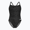 Dámske jednodielne plavky arena Snake Skin Challenge black/team black Dámske jednodielne plavky arena Snake Skin Challenge black/team black