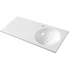 Sapho JUNO umývadlo 100x47cm, liaty mramor, biela, pravé JU102 Sapho JUNO umývadlo 100x47cm, liaty mramor, biela, pravé JU102