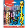 MAPED Fixy Color'Peps Monster 12ks MAPED Fixy Color'Peps Monster 12ks