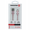 Kábel Swissten USB - microUSB typ B 0,2 m Kábel Swissten USB - microUSB typ B 0,2 m