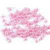 Plastové voskové korálky / perly Glance Ø4 mm 10g růžová sv. Plastové voskové korálky / perly Glance Ø4 mm 10g růžová sv.