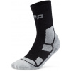 CEP Hiking Mid Cushion Compression Socks Mid Cut 2.0 vysoké outdoorové ponožky pánské Barva: black/grey, Velikost: V CEP Hiking Mid Cushion Compression Socks Mid Cut 2.0 vysoké outdoorové ponožky pánské Barva: black/grey, Velikost: V
