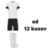 Roly Futbalová sada pre mužstvo Boca ( dres + šortky + štucne ), biela / čierna, od 12 kusov počet ks v sade: 17 hráčskych setov Roly Futbalová sada pre mužstvo Boca ( dres + šortky + štucne ), biela / čierna, od 12 kusov počet ks v sade: 17 hráčskych setov