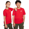 Detské tričko Nike Sportswear červené FZ5177 657 XL Detské tričko Nike Sportswear červené FZ5177 657 XL