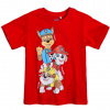 Chlapčenské tričko PAW PATROL HAPPY FRIENDS červené Veľkosť: 128 Chlapčenské tričko PAW PATROL HAPPY FRIENDS červené Veľkosť: 128