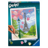 Maľovanka Ravensburger CreArt Jar v Paríži 24x30 cm Maľovanka Ravensburger CreArt Jar v Paríži 24x30 cm
