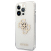 Silikónové puzdro Guess na Apple iPhone 13 Pro GUHCP13LPCUGL4GTR Big 4G Full Glitter transparentné Silikónové puzdro Guess na Apple iPhone 13 Pro GUHCP13LPCUGL4GTR Big 4G Full Glitter transparentné