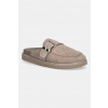 Semišové šľapky Tommy Hilfiger TH BUCKLE FUR SUEDE MULE FW0FW09083 béžová EUR 37 Semišové šľapky Tommy Hilfiger TH BUCKLE FUR SUEDE MULE FW0FW09083 béžová EUR 37