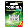 Nabíjacie batérie TOSHIBA READY TO USE AA 1.2V 1000MAH Blister 2ks Nabíjacie batérie TOSHIBA READY TO USE AA 1.2V 1000MAH Blister 2ks