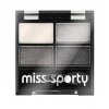 Miss Sporty Studio Colour Quattro Eyeshadow očné tiene 404 Real Smoky Smoky Black 3,2 g Miss Sporty Studio Colour Quattro Eyeshadow očné tiene 404 Real Smoky Smoky Black 3,2 g