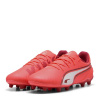 Puma King Match Junior Firm Ground Football Boots Red/White 5.5 (38.5) Puma King Match Junior Firm Ground Football Boots Red/White 5.5 (38.5)