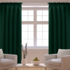 Závěsy Tmavě zelené Rozměr šířka 140cm x výška 250cm Závěsy Tmavě zelené Rozměr šířka 140cm x výška 250cm