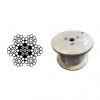 Lano oceľové 6x19S-IWRC, veľká cievka, 8mm, Zn Lano oceľové 6x19S-IWRC, veľká cievka, 8mm, Zn