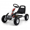 Detská šliapacia motokára Go-kart Milly Mally Thor biela Detská šliapacia motokára Go-kart Milly Mally Thor biela