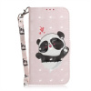 Peňaženkové kožené 3D puzdro na Samsung Galaxy A40 - Panda in Love Peňaženkové kožené 3D puzdro na Samsung Galaxy A40 - Panda in Love