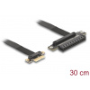 Delock Riser karta PCI Express 3.0, ze zástrčky x1 na slot x8, s kabelem, délka 30 cm Delock Riser karta PCI Express 3.0, ze zástrčky x1 na slot x8, s kabelem, délka 30 cm