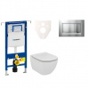 Cenovo zvýhodnený závesný WC set Geberit do ľahkých stien / predstenová montáž + WC Ideal Standard Tesi 111.355.00.5NE7 Cenovo zvýhodnený závesný WC set Geberit do ľahkých stien / predstenová montáž + WC Ideal Standard Tesi 111.355.00.5NE7