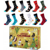 Adventný kalendár s vianočnými unisex ponožkami Adventný kalendár s vianočnými unisex ponožkami