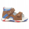 Chlapčenské sandále BARTEK hnedo-modré veľ. 21 Chlapčenské sandále BARTEK hnedo-modré veľ. 21