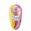 BIC 3 Miss Soleil Colour dámske pohotové holítka 4 ks BIC 3 Miss Soleil Colour dámske pohotové holítka 4 ks