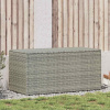 zahrada-XL Záhradný úložný box sivý 100x50x50 cm polyratanový 46473 zahrada-XL Záhradný úložný box sivý 100x50x50 cm polyratanový 46473