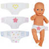 Dolls World Látkové plienky pre bábiky 46 cm Dolls World Látkové plienky pre bábiky 46 cm