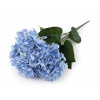 Umelá kytica hortenzie modrá svetlá 1ks Umelá kytica hortenzie modrá svetlá 1ks